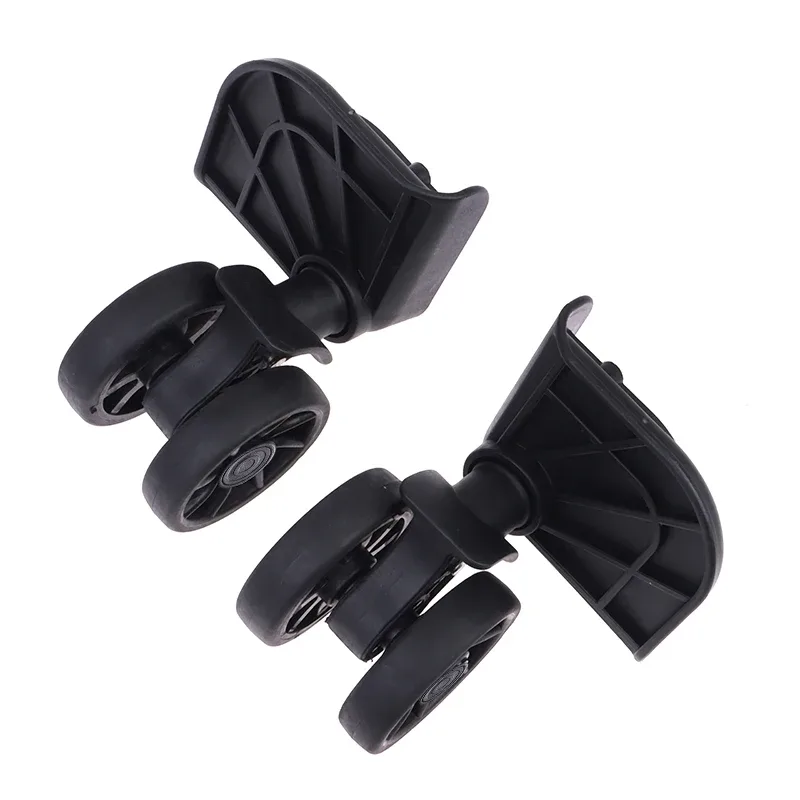 roue rechange plastique pivotante 360 degrés noir accessoire bagage remplacement facile utilisation longue durée travail pratique voyage