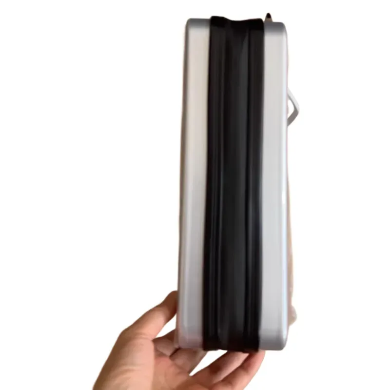 sac à bandoulière professionnel étanche à coque rigide pour macbook pro/air et ipad pro |   étui antichoc pour ordinateur portable avec pochette pour tablette