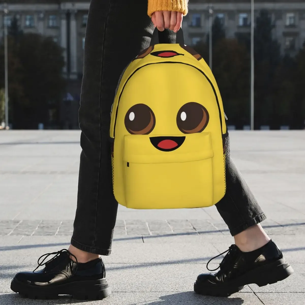 peely victory royale sac à dos banane pour étudiants, garçons et filles, sac d'école pour hommes et femmes, sacs à bandoulière pour ordinateur portable