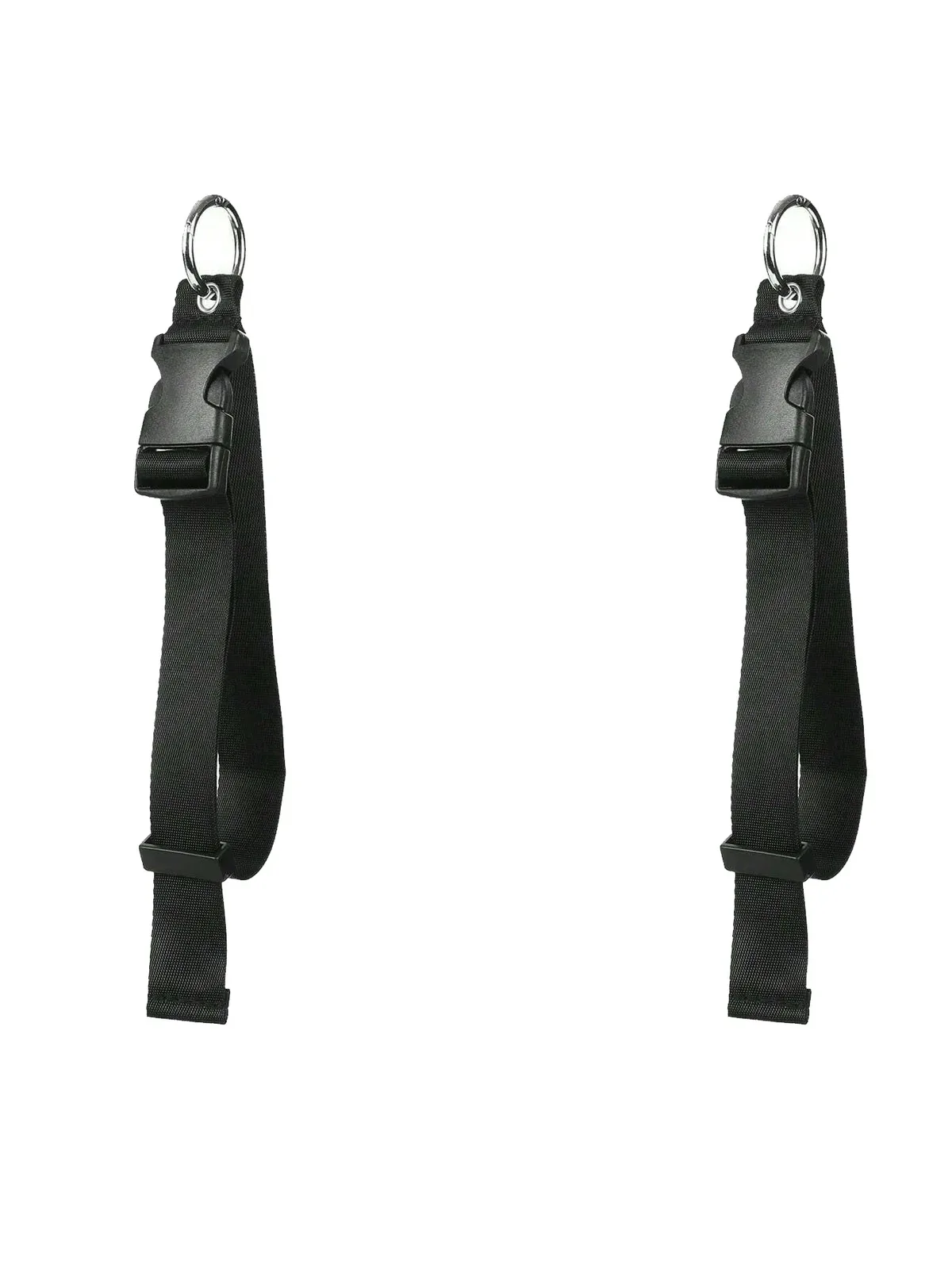 sangle de bagage portable, boucle extérieure durable, clip pour sac à dos pour hommes et femmes, étiquettes de sac cadeau de voyage indispensables pour accessoires de bagages