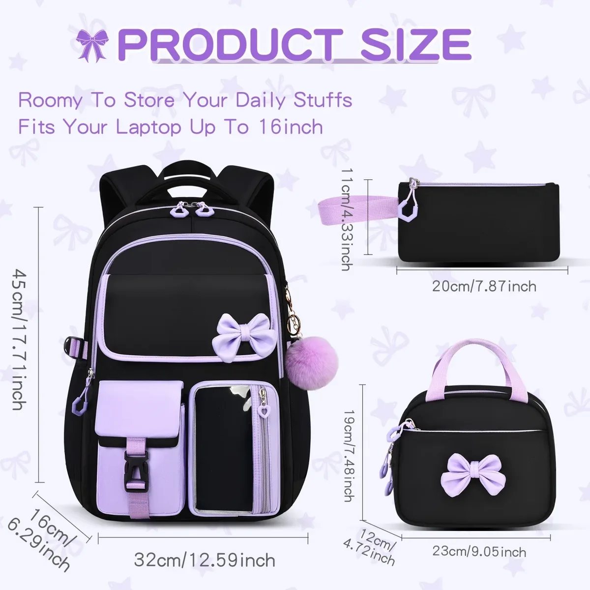 sacs d'école primaire pour filles, cartable kawaii léger pour enfants, sac à dos pour livres, sac à dos de voyage, mochilas, cadeaux
