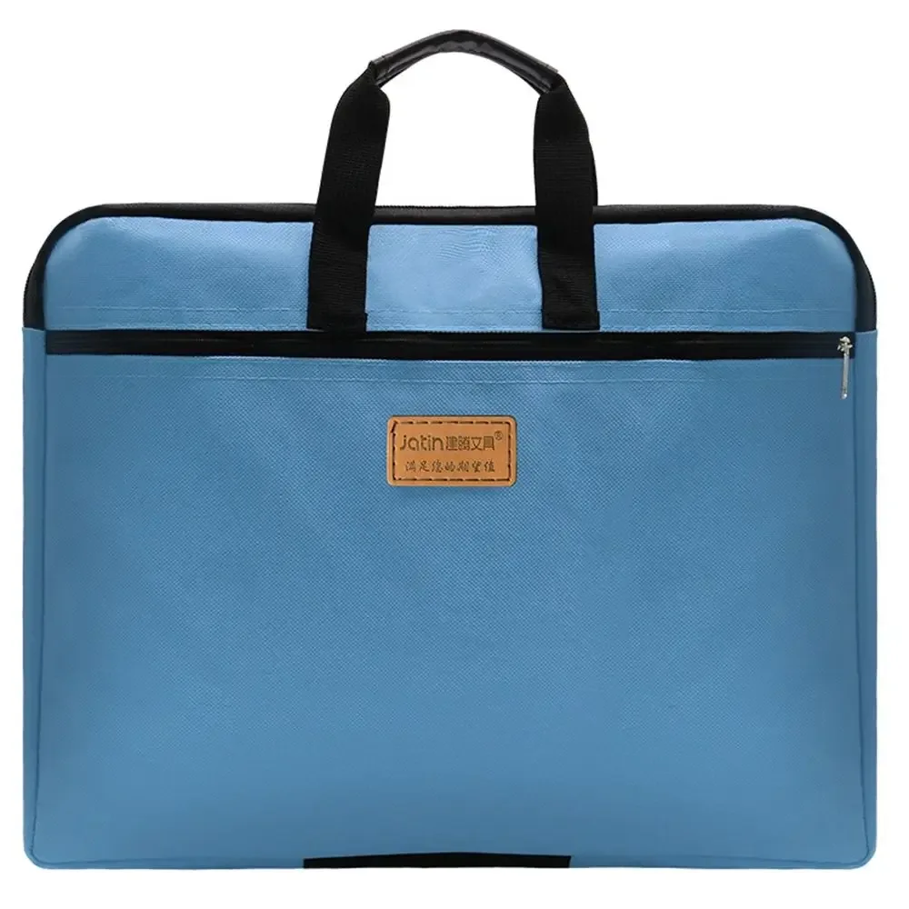 sac de rangement portable a4 en tissu oxford simple, organiseur de documents multicouche, porte-documents a4 à fermeture éclair, mallette professionnelle pour documents, sac pour fille