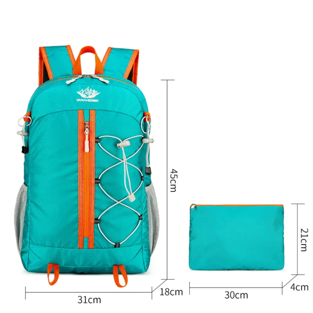 sac à dos d'équitation de montagne pour hommes, ultraléger, multifonctionnel, pliable, pour loisirs, grande capacité, sac de voyage