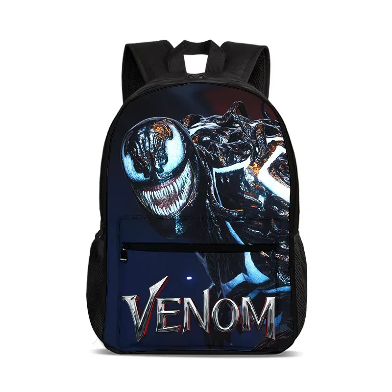 sac à dos venom school de grande capacité, sac à dos d'école à la mode, cadeau pour enfants, pratique et multifonctionnel