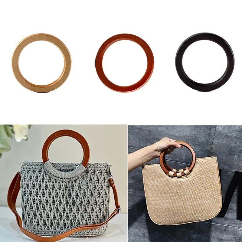 sac dos organisateur leger bois circulaire couleurs variees voyage faire main sac bandouliere poignée interchangeable diy plastique matériau traite