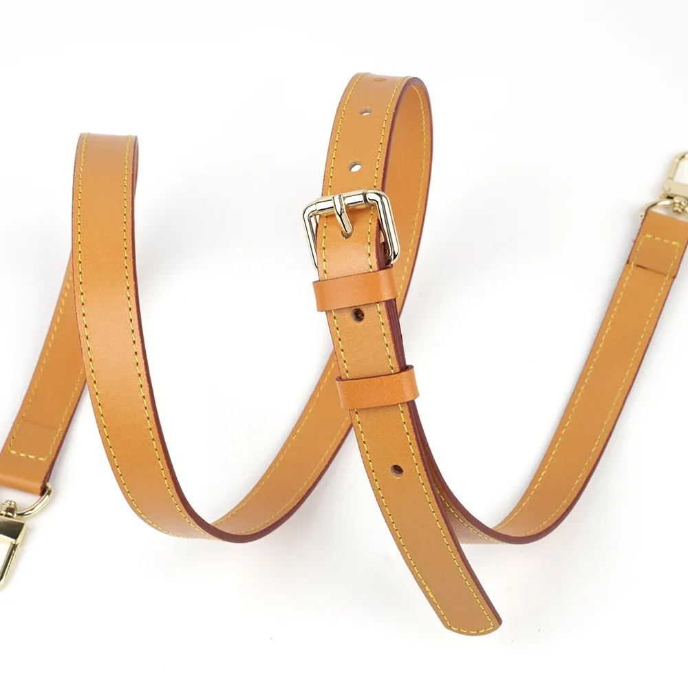 120 cm de long vachetta en cuir sac à bandoulière sangle sac poignées bricolage remplacement sac à main poignée pour sac à main ceintures sangle sac accessoires
