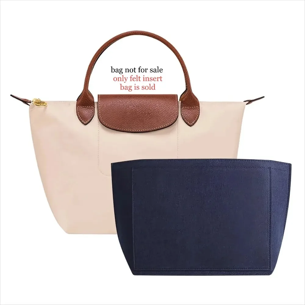organisateur universel pour sac à main - insert rembourré en feutre pour sacs fourre-tout, rangement de voyage et protection intérieure