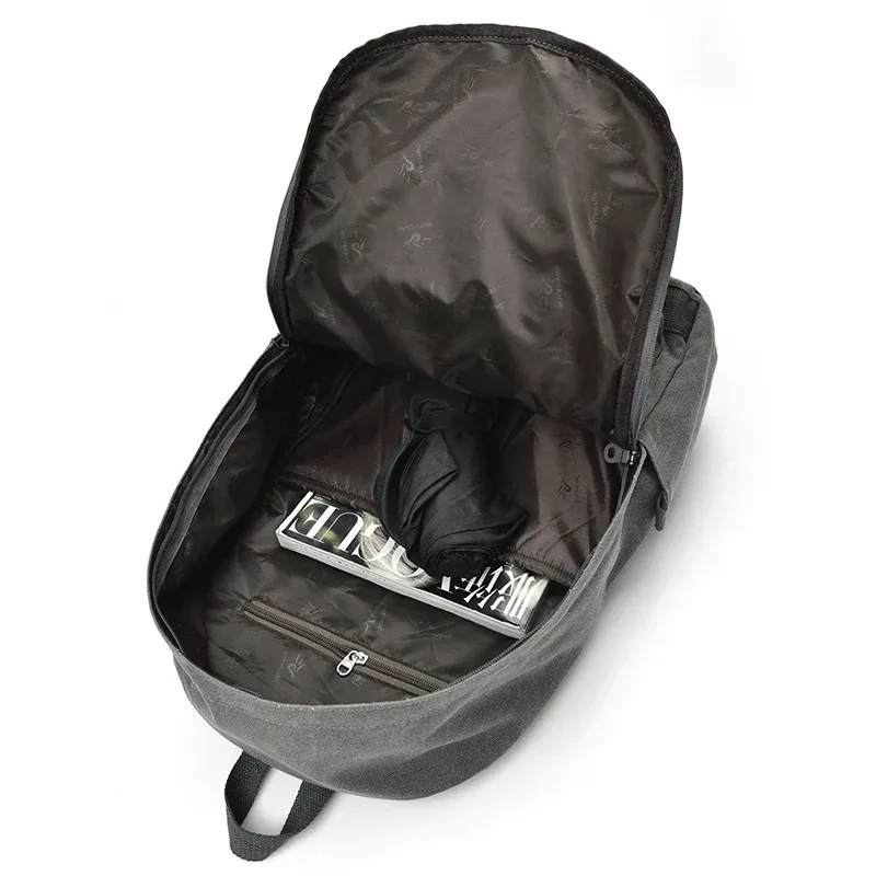 dida bear 2023 femmes hommes toile sacs à dos grands sacs d'école pour adolescent garçons filles voyage ordinateur portable sac à dos mochila sac à dos gris