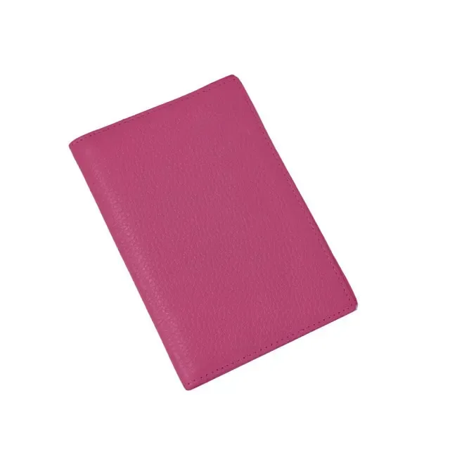 porte-passeport en cuir véritable, étui à la mode, housse de passeport en galets, housse d'embarquement portable, accessoires de voyage, sac de voyage