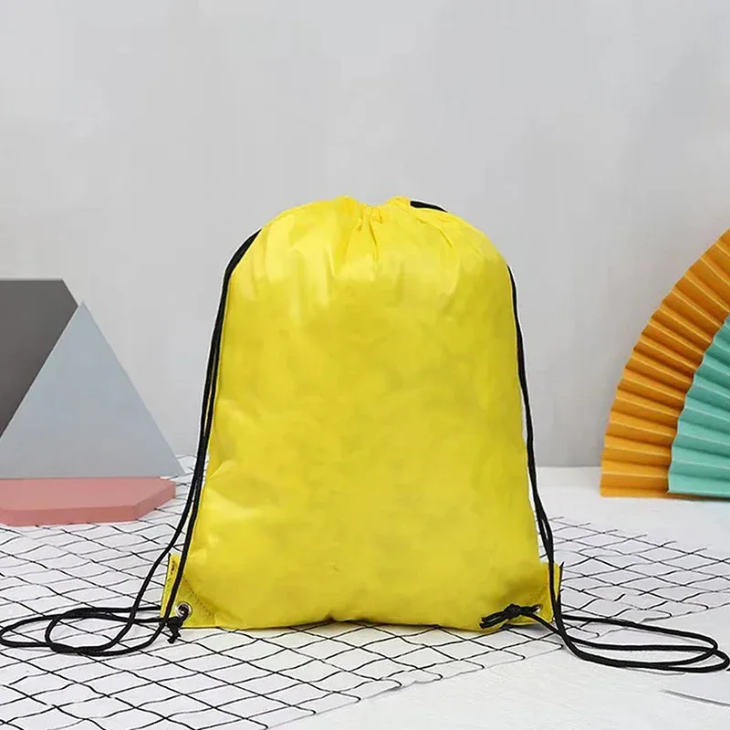 sac de sport pliable et étanche, sac à dos de fitness avec cordon de serrage, poche de magasin, randonnée camping natation, sacs de sport pour hommes et femmes