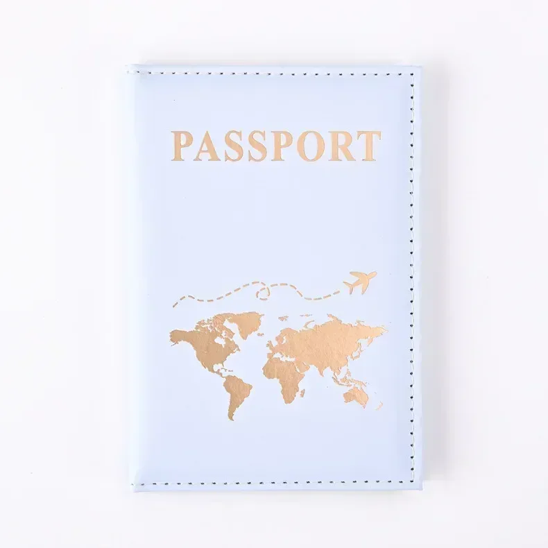 housse de passeport de voyage pour femmes et hommes, porte-passeport, étui pour cartes de crédit