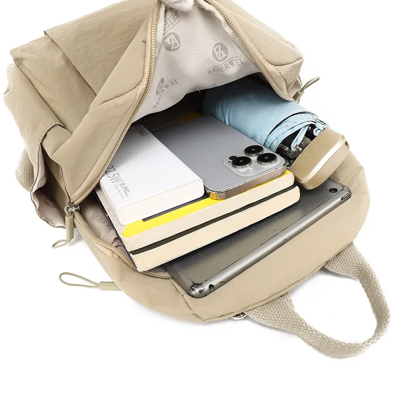 sac à bandoulière léger et pliable pour femmes, nouveau style d'été 2025, sac à dos en nylon, sac à main décontracté