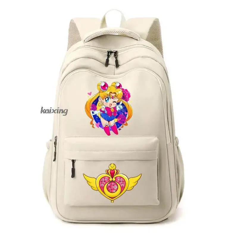sacs d'école chaud marin lune imprimé étudiants capacité sac à dos adolescent femmes hommes voyage ordinateur portable mochila infantil cadeau