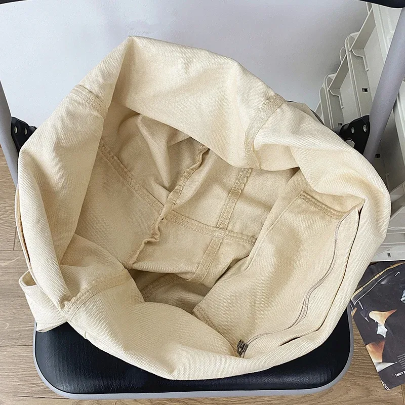 sacs à main en toile de grande capacité pour femmes, sacs de voyage décontractés pour femmes, sacs à bandoulière souples, salle de bain codo, mode initiée, nouveau, 2022