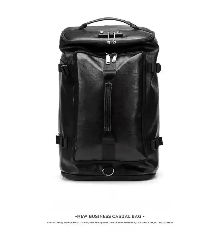 sac à dos en cuir véritable pour hommes, grande capacité, sacoche pour ordinateur portable, sac à dos de voyage d'affaires, sac d'école pour étudiants, sac à dos de jour pour l'extérieur