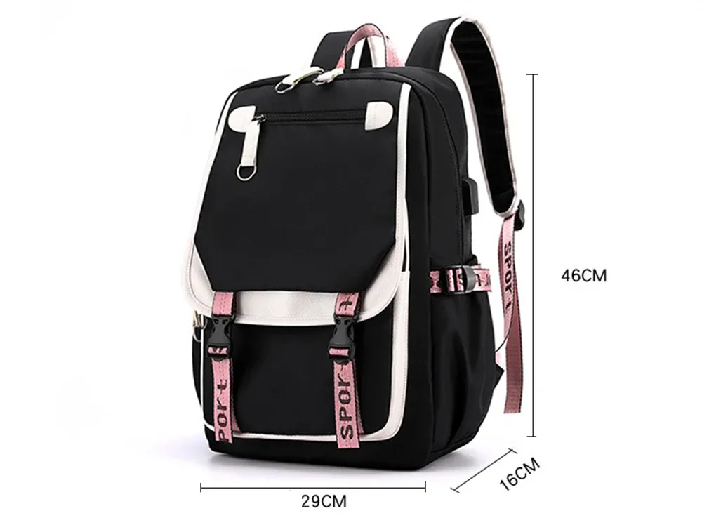 sac à dos de voyage pour hommes et femmes, sacs à dos mochila pour adolescents, chargement usb, sac à dos pour ordinateur portable, mode