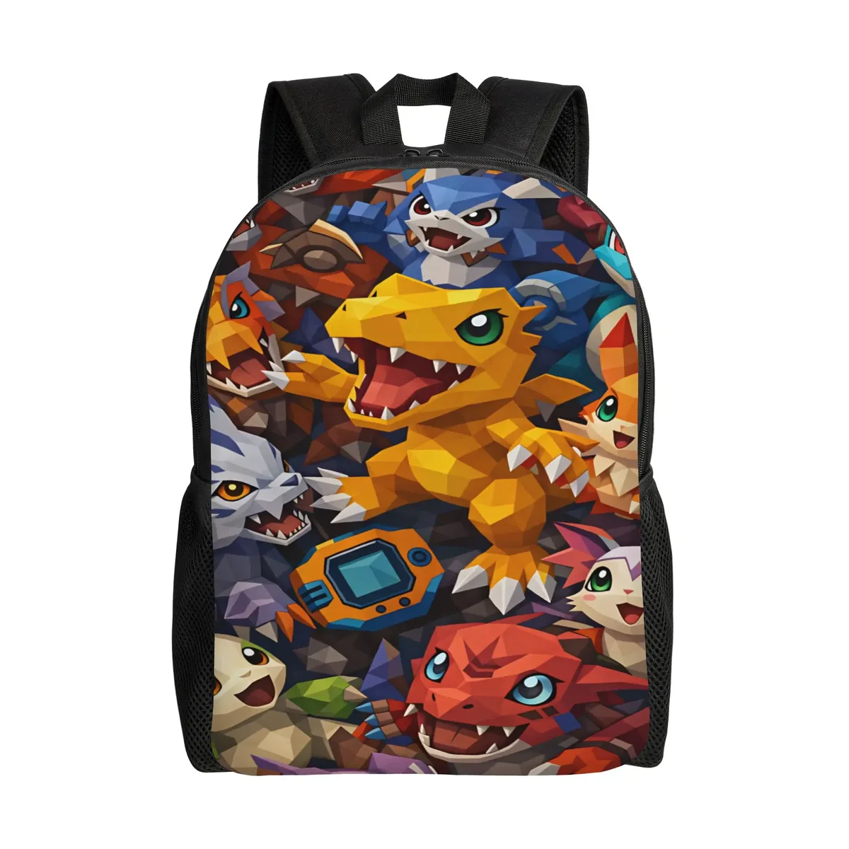 sac à dos digimon, sacs à dos de trekking pour garçons et filles, grands sacs personnalisés pour le lycée, joli sac à dos