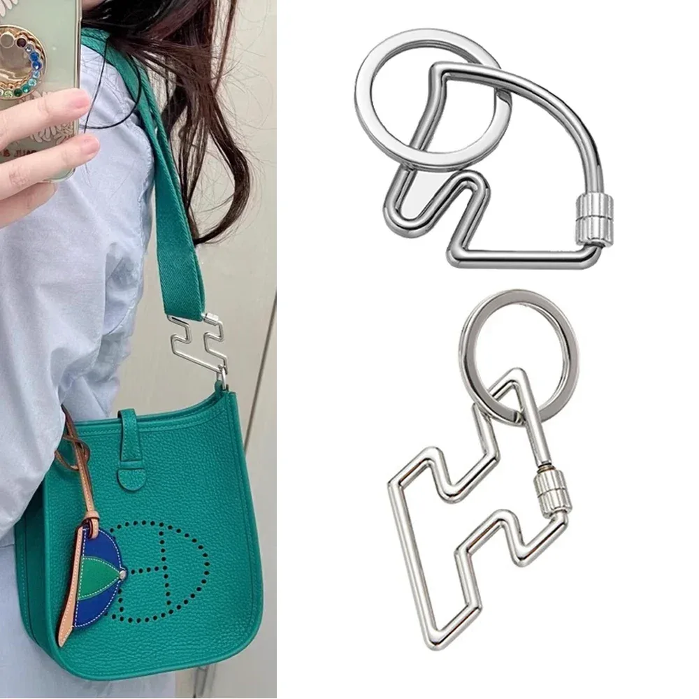 Convient aux sacs, breloque de sac tête de cheval, pendentif de sac H Too Speed porte-clés cheval porte-clés boucle décorative sac bandoulière