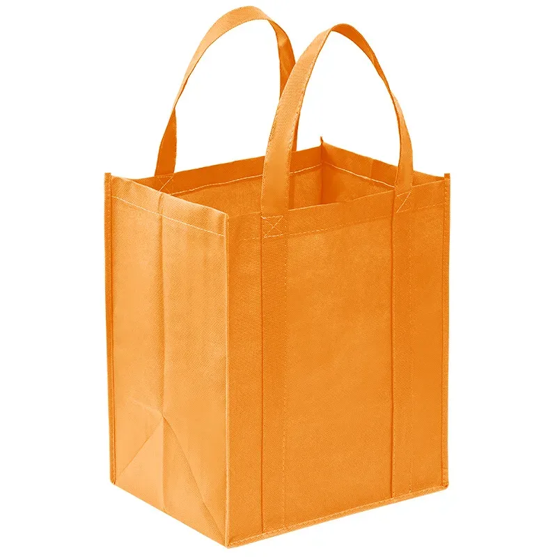 sacs à provisions réutilisables simples pour femmes, sac à main d'épicerie portable et écologique, sac fourre-tout de grande capacité, pliable et rapide