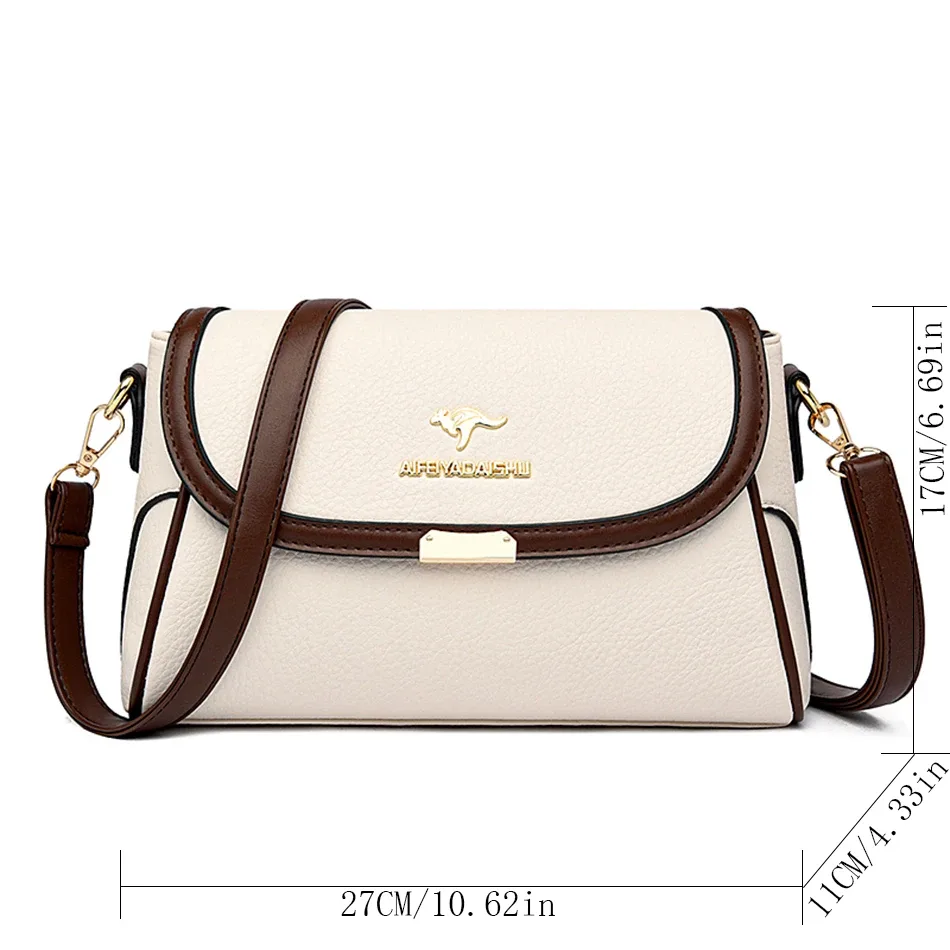 sac à bandoulière en cuir solide de bonne qualité pour femme, petits sacs à bandoulière de styliste, nouvelle collection 2024