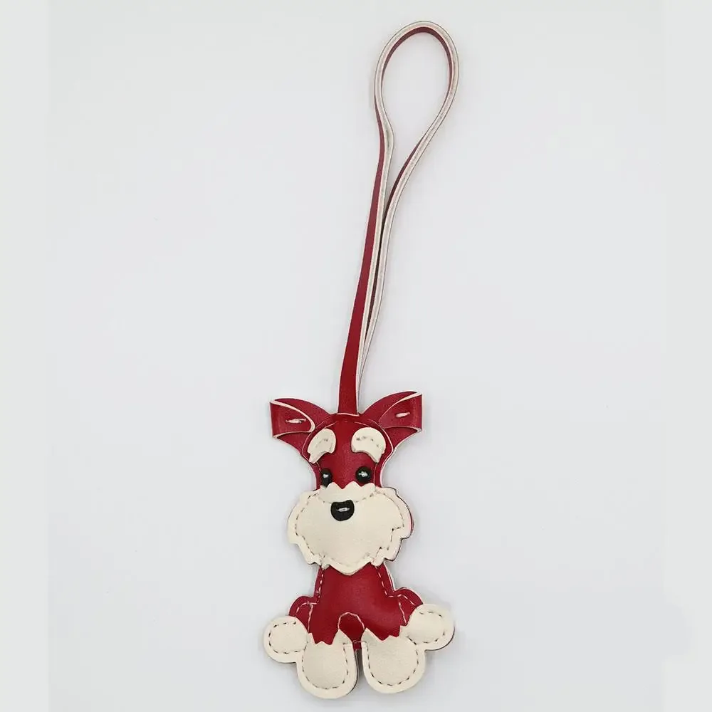 mini ours porte-clés en cuir pu animaux, ornement suspendu, sac à dos, breloque de sac à main, cadeau pour hommes et femmes, breloques de sac coréen y2k