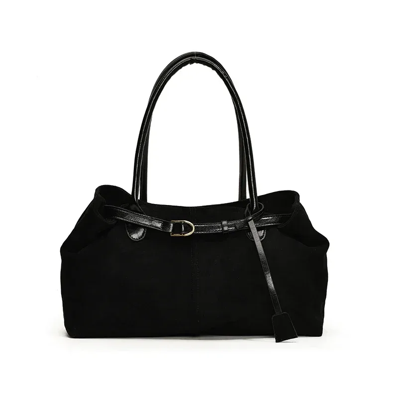 sac à main leftside pour femme, sacs sous les bras, sac à main, sac fourre-tout, nubuck, tendance de la mode, nouveau, hiver, y2k, 2024