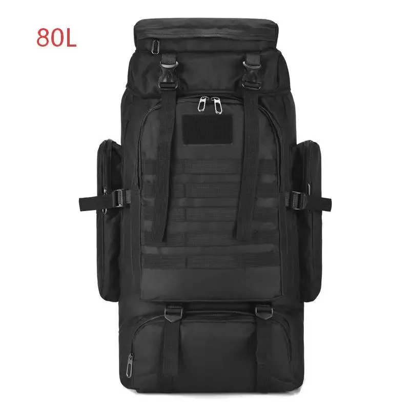 sac à dos de randonnée homefish 80l/100l, grand sac à dos de montagne, sac à dos tactique pour l'escalade, la randonnée, le camping et les voyages