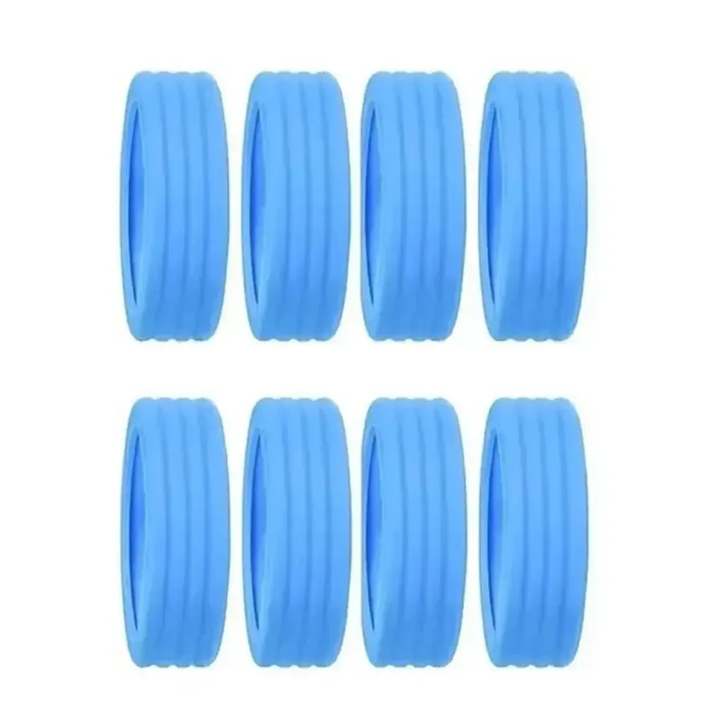 protecteur de roues de bagages en silicone, chaussures de roulette, valise de voyage, accessoires de protection, 8 pièces