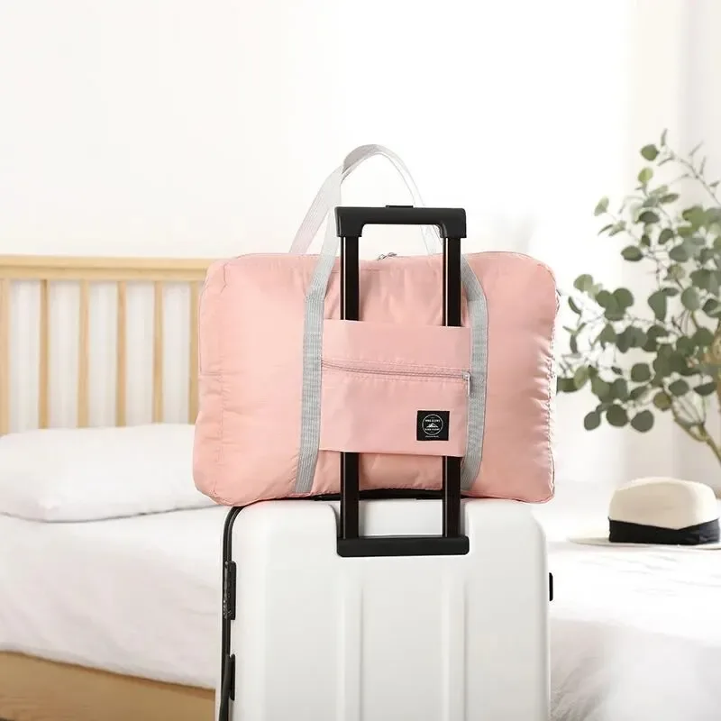 sac de voyage pliable à la mode : sac à main de grande capacité et résistant aux éclaboussures pour fitness et voyages de vacances unisexes