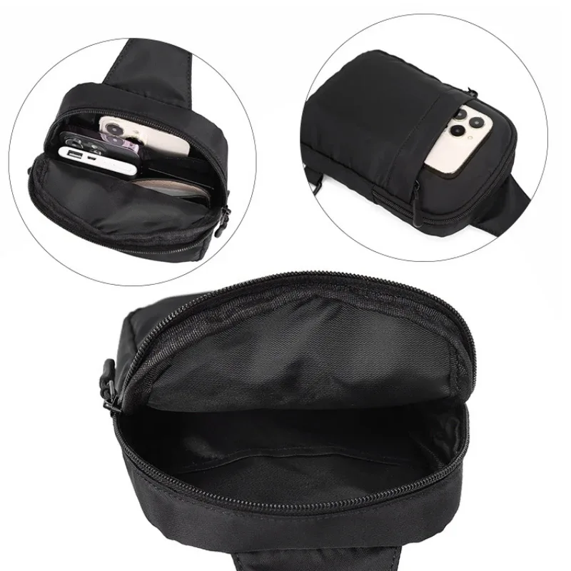 sac de taille multifonctionnel 2 en 1, sac de poitrine, sac de voyage en plein air pour hommes et femmes, sac à bandoulière décontracté, petit sac à dos à bandoulière