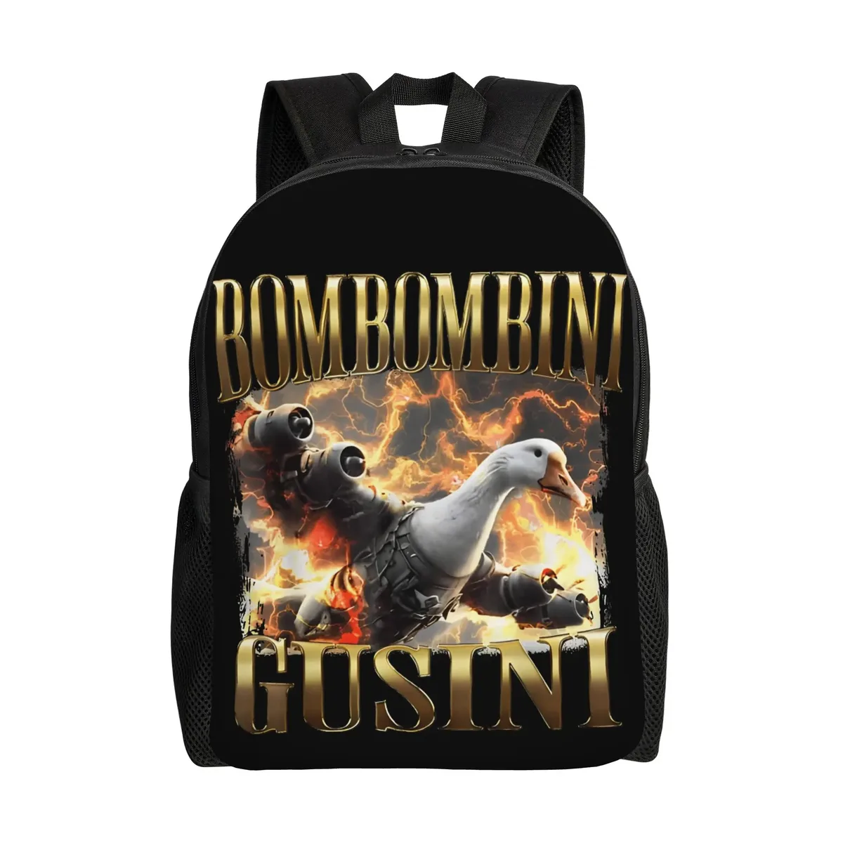 sac à dos tung tung tung sahur pour hommes et femmes, sac à dos décontracté pour le lycée, sac à dos en toile pour le collège, motif meme brainrot italien, cadeau