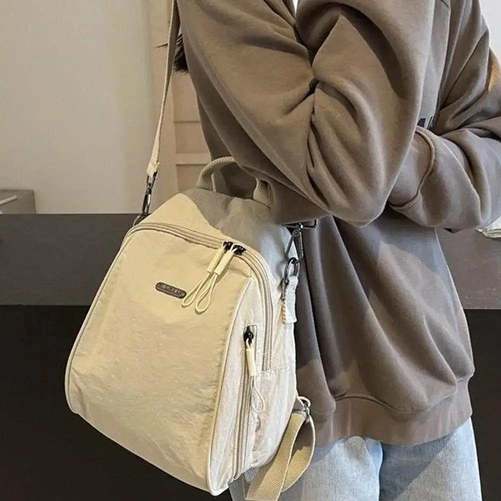 mode coréenne grande capacité sac à dos déplacements quotidiens épaule sac léger décontracté poche sac à dos pour femmes