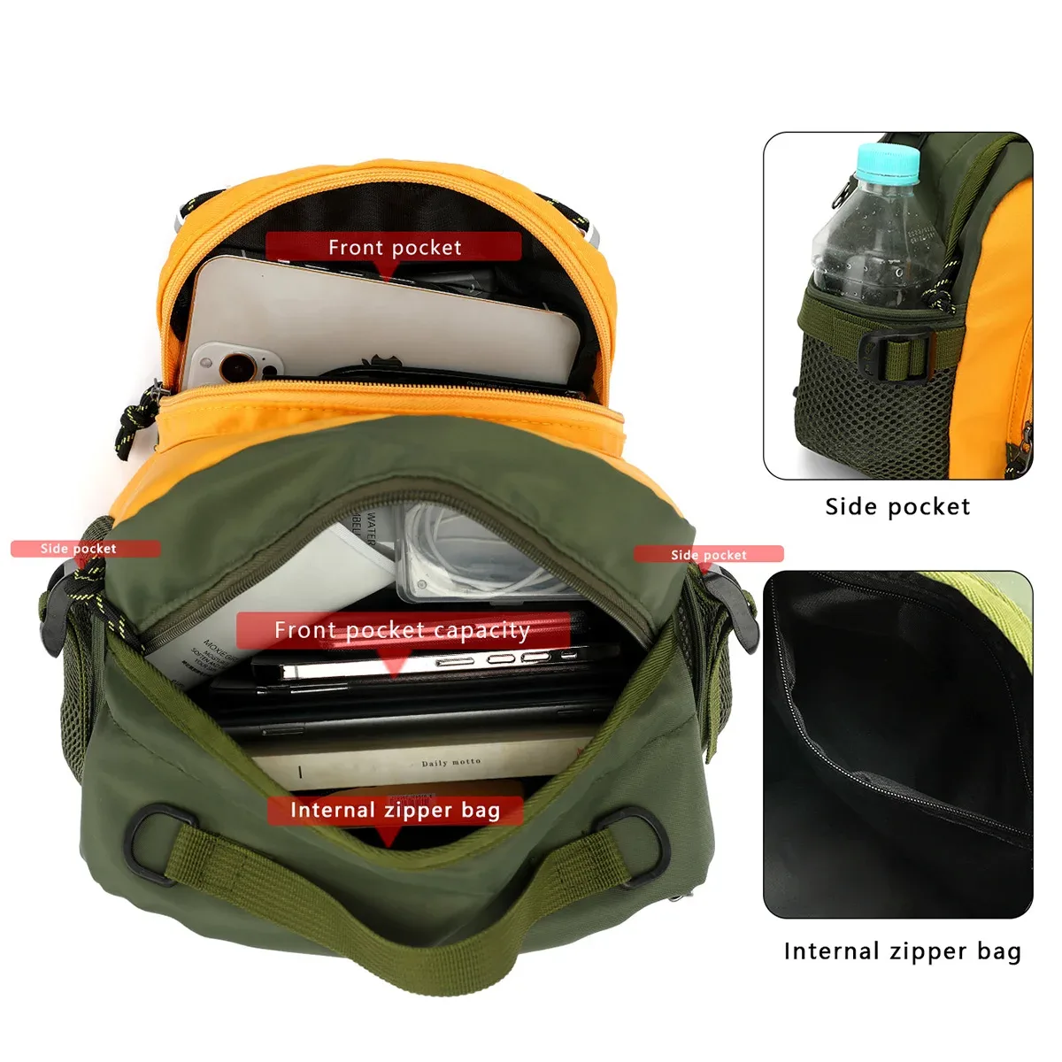 petit sac à dos pour femme 2026 – nouveau modèle léger pour le voyage, l'alpinisme et l'escalade en extérieur – mini sac à dos de voyage pour homme