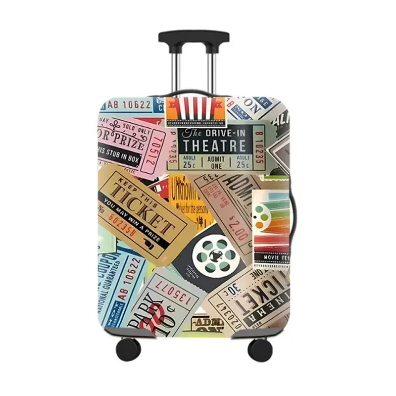 nouvelle housse de protection élastique pour valises de voyage, housse de protection pour bagages de 18 à 32 pouces, accessoires de voyage xlxbht01