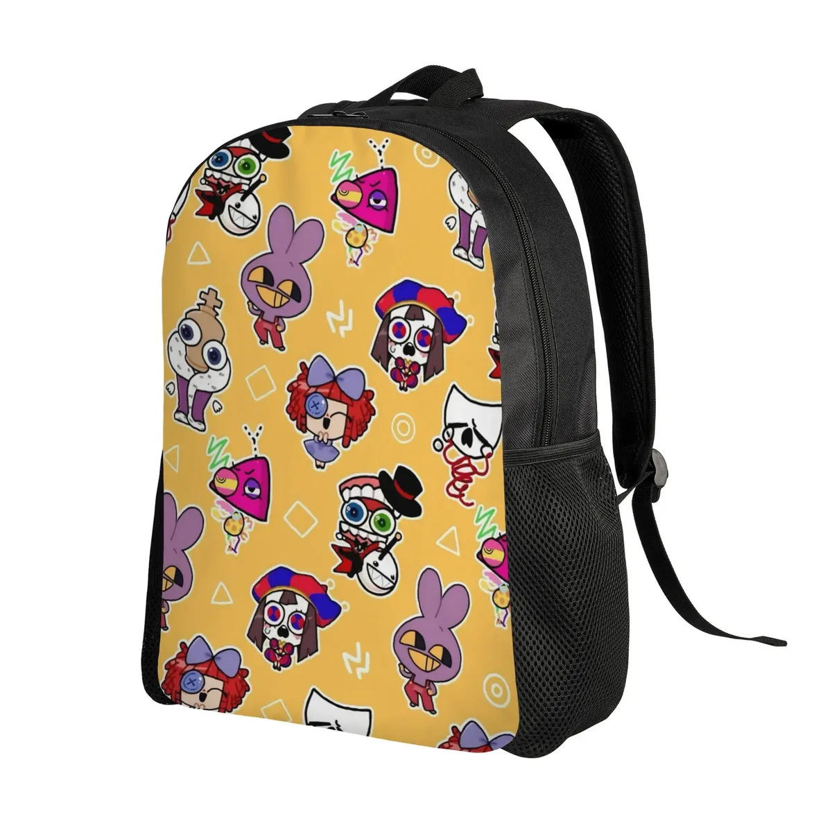 sac à dos pomnis jaxs ragathas pour hommes, femmes, étudiants, a-amazings d-digitals c-circuse, sacs en toile pour ordinateur portable, pour l'extérieur