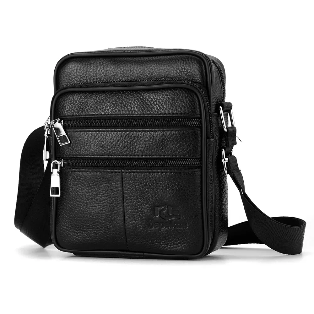 sac à bandoulière pour hommes, sacoche d'affaires décontractée vintage, sac à bandoulière de voyage en cuir de haute qualité pour hommes