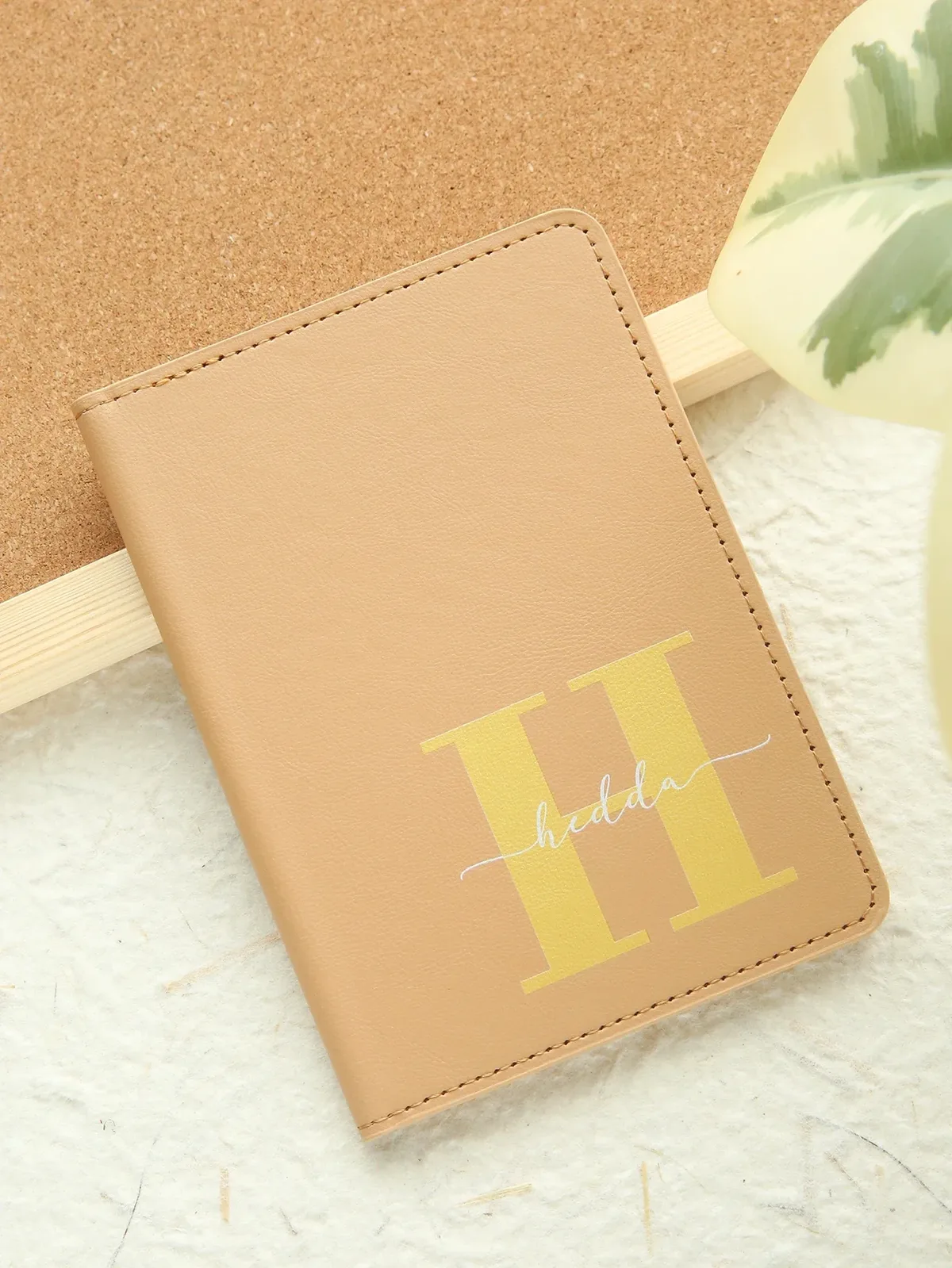 housse de passeport personnalisée avec nom et initiales, porte-passeport chic personnalisé, cadeau de voyage unique pour mariage, anniversaire, accessoires