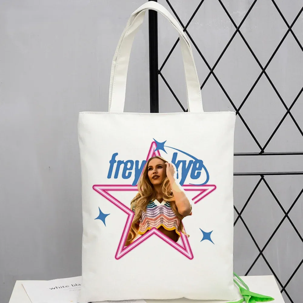 sac fourre-tout freya skye, sac de shopping, sac y2k, sac à provisions, totebag, sacs en tissu pour femme