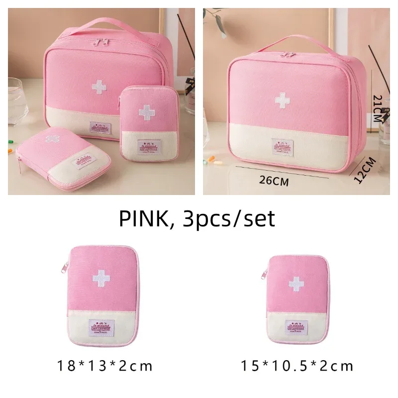 sac médical portable pour voyage d'affaires, kit d'urgence en plein air, petit sac à médicaments portable, sac de rangement à domicile