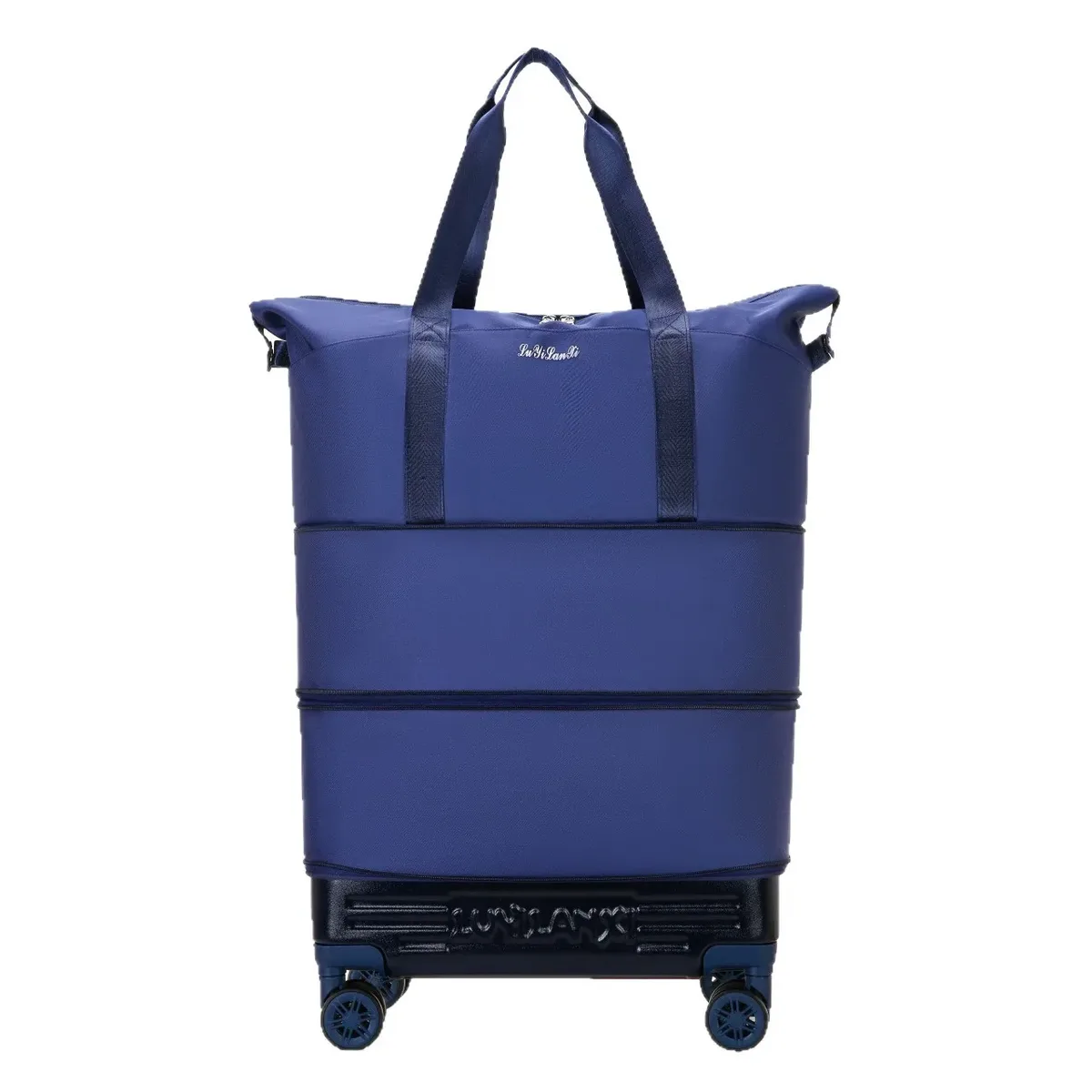 sac de voyage grande capacité avec roulettes, roulettes universelles pour les voyages longue distance, les voyages d'affaires, sac de rangement pour bagages