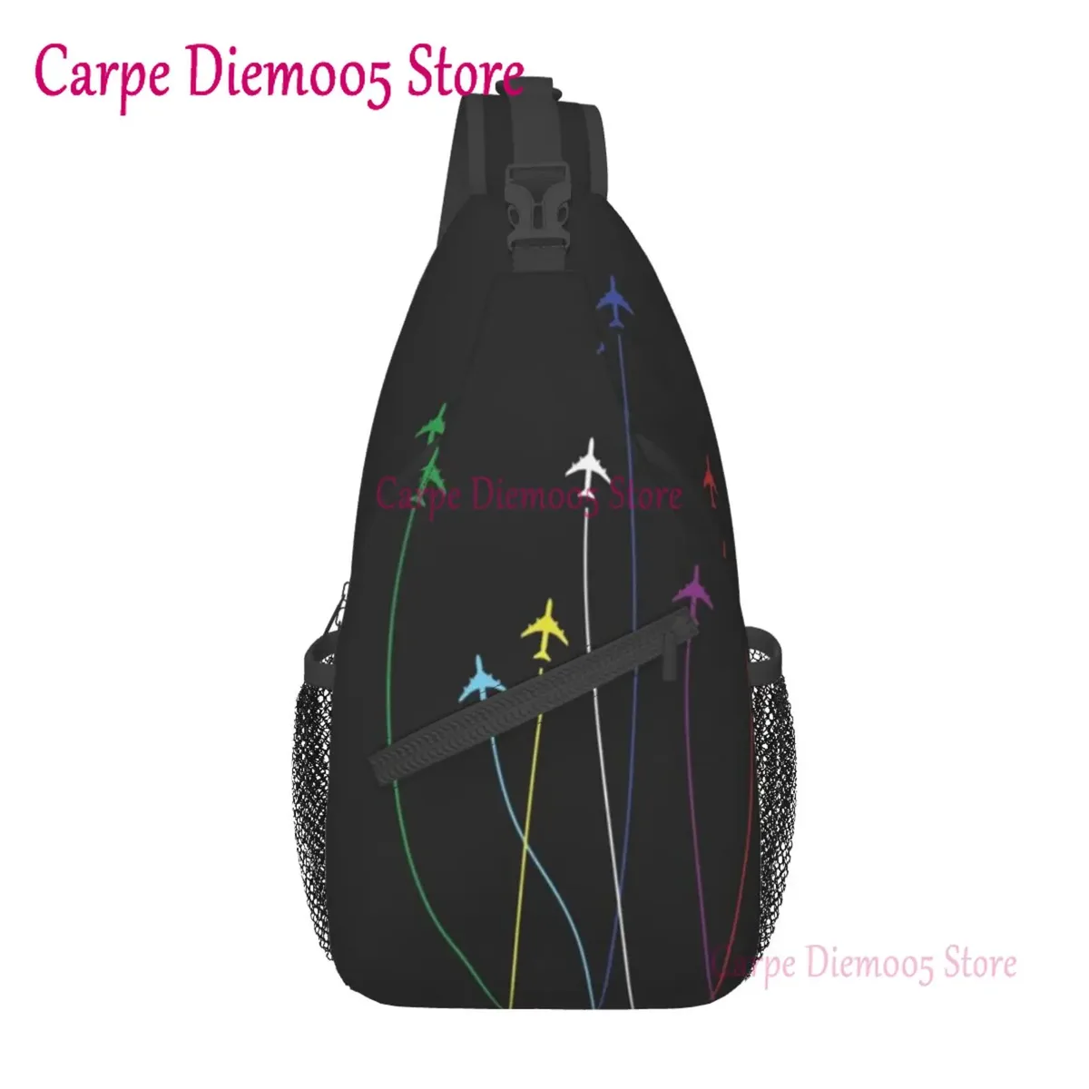 sac à bandoulière à rayures captain pour hommes, sac à dos à bandoulière pour randonnée