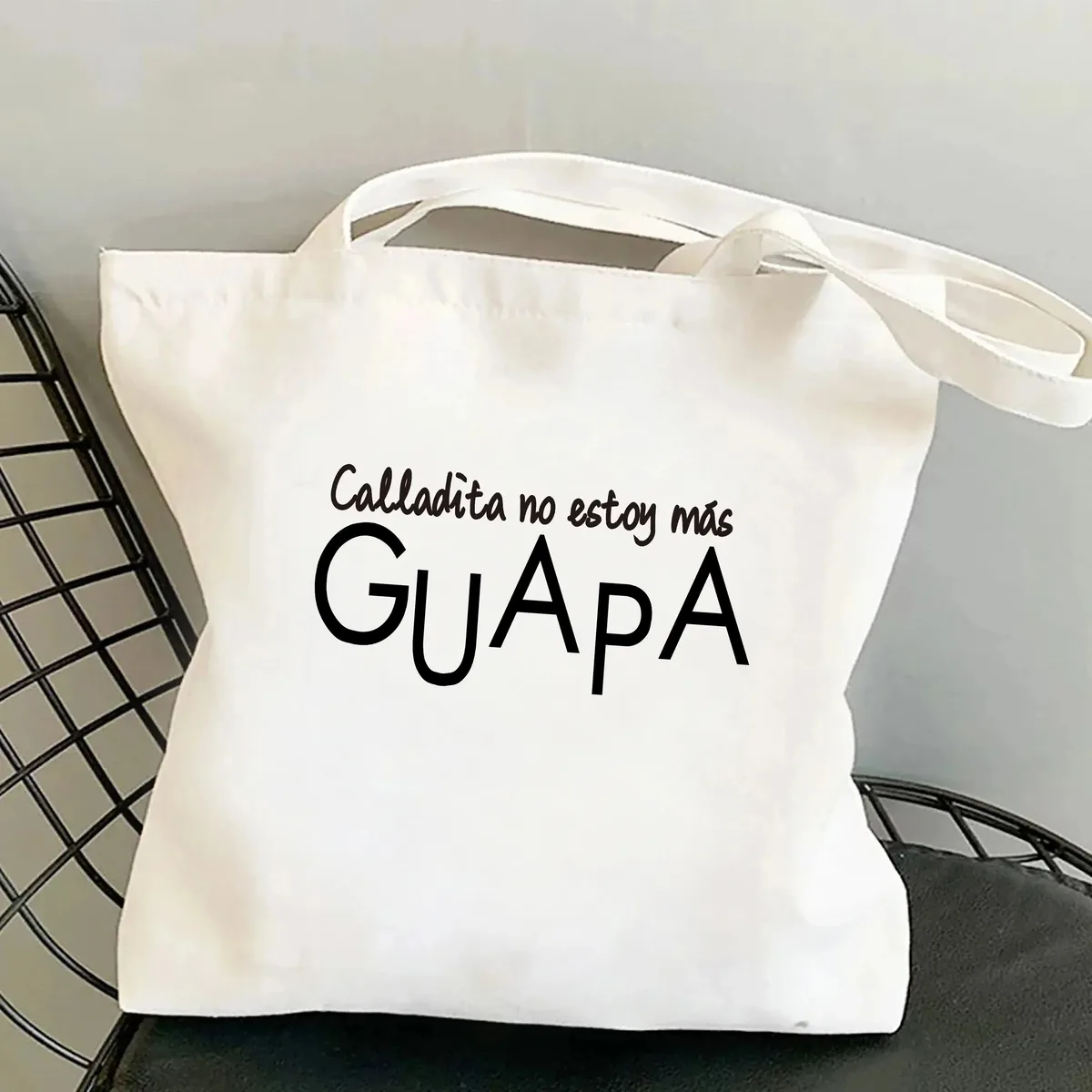 femmes sac à bandoulière graphique harajuku shopper sacs grande capacité toile fourre-tout sac à main sans fermeture éclair eco décontracté fille sacs à main