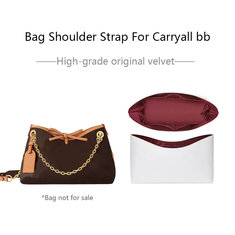 insert organisateur de sac pour carryall bb, insert de sac haut de gamme, rangement léger, support de sac, accessoires anti-déformation