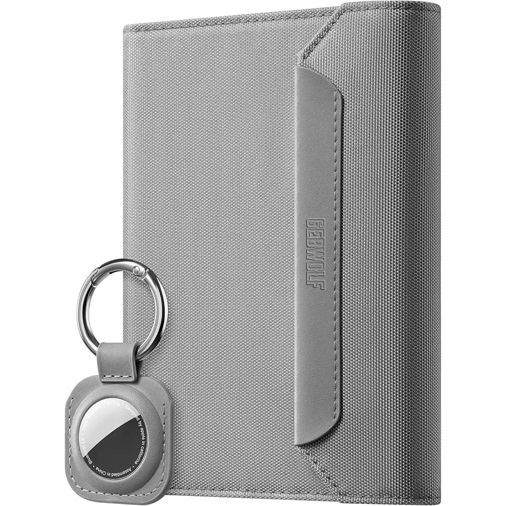 porte-passeport anti-rfid avec fermeture magnétique, organiseur de documents de voyage antivol avec emplacement pour carte sim