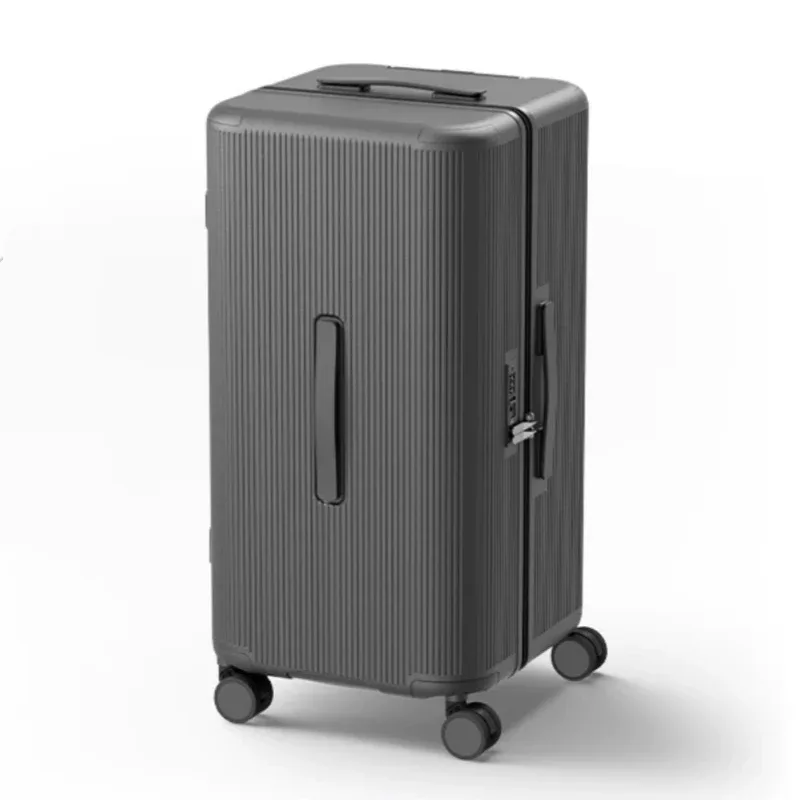 valise rigide en matériau pc avec serrure tsa, bagage à roulettes pour femmes, valise de voyage à grande capacité 20/24/28/30 pouces