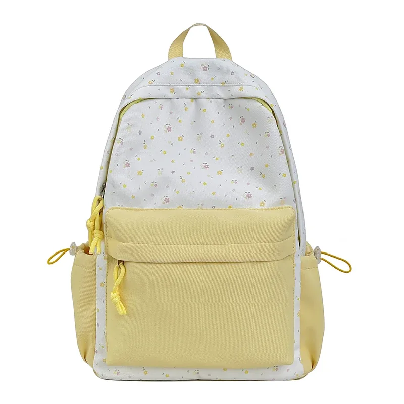 nouveauté printemps 2026 : sacs polyvalents résistants, sacs à dos polyvalents en tissu oxford à motifs floraux, grande capacité, pour étudiants et trajets quotidiens
