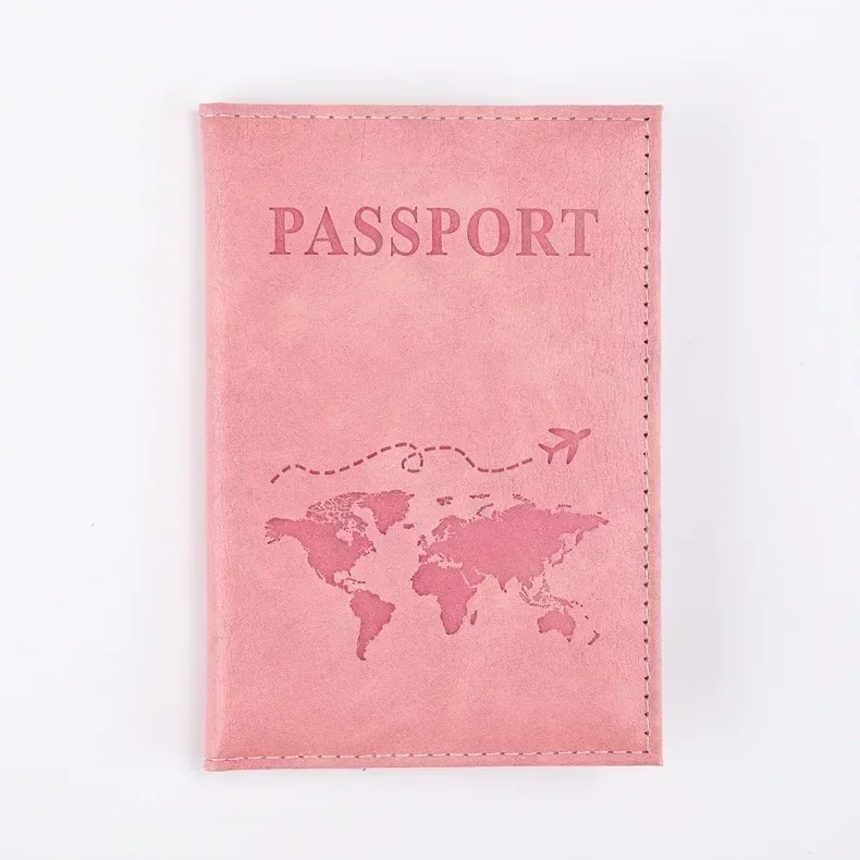 housse de passeport de voyage pour femmes et hommes, porte-passeport, étui pour cartes de crédit