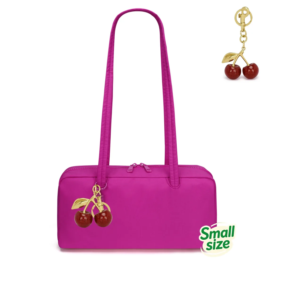 sac à bandoulière en nylon à pois imprimé léopard avec pendentif, sac fourre-tout coréen, sac bowling décontracté pour femme, grande capacité, pour voyage