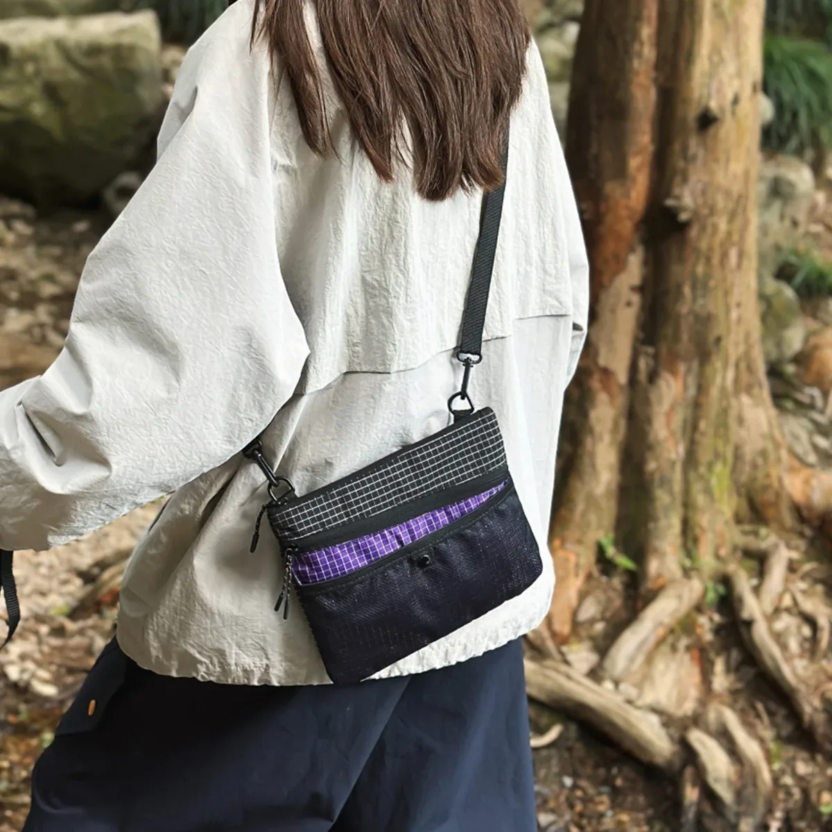 sac à bandoulière mini ultra-léger pour femme, sacoche de téléphone portable, sac de voyage pour étudiant, sac pour passeport et documents