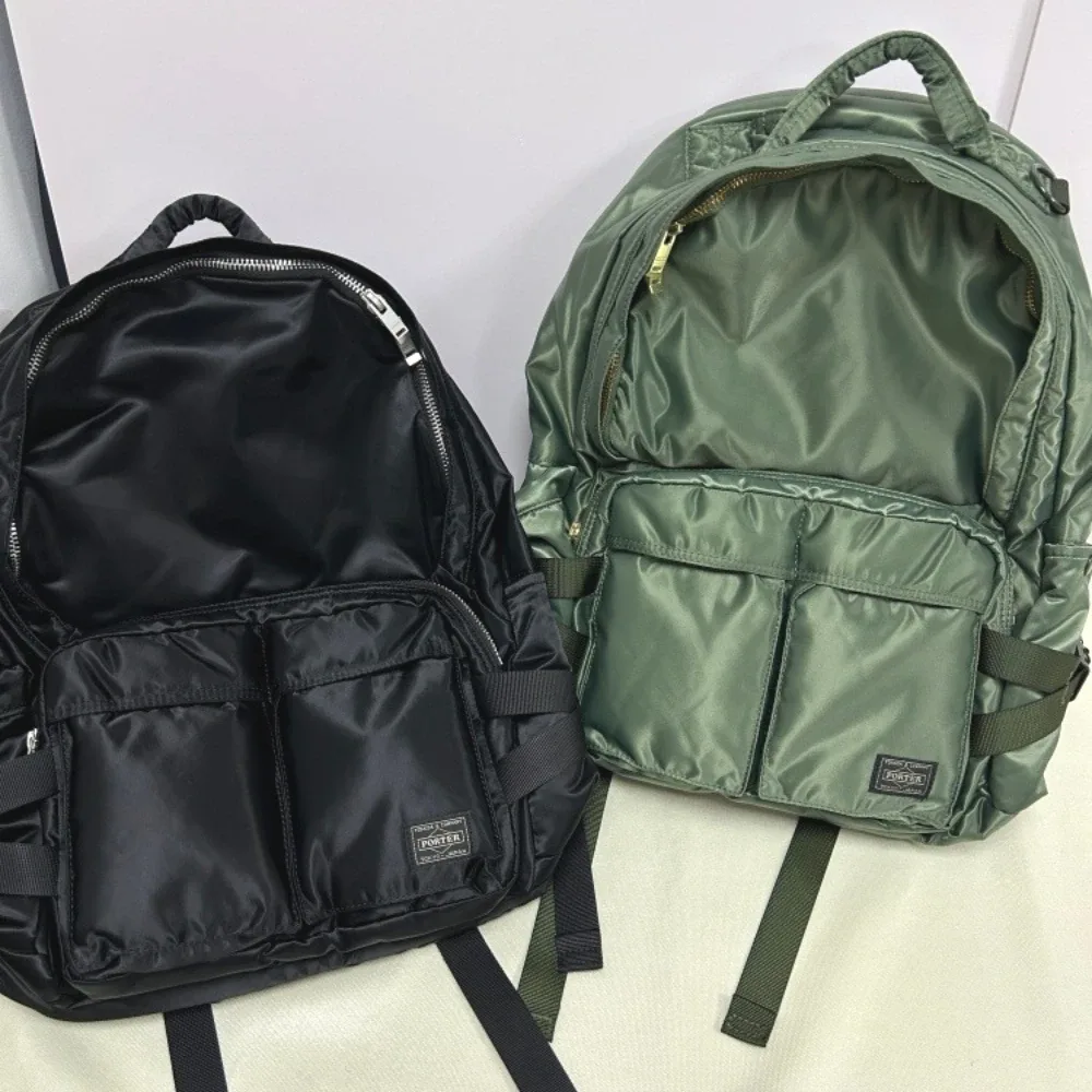 porter tanker 622-19842 sac à dos en nylon souple pour homme, grande capacité, pour ordinateur portable, randonnée, voyage d'affaires, école, sport, antivol, sac à dos de jour